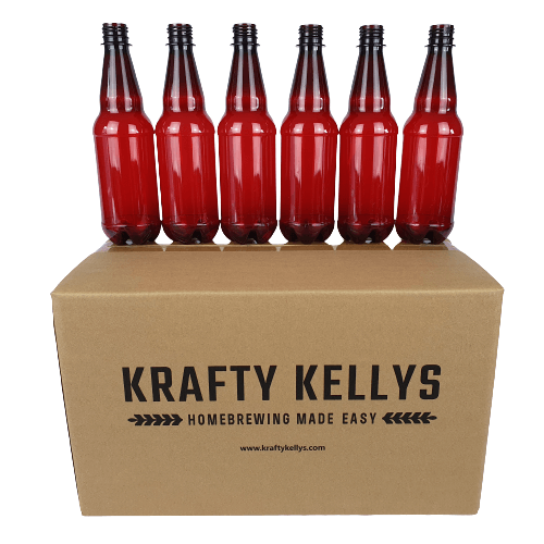 Krafty Kellys Beer Homebrewing Plastic Bottles 500 ml (24 Pack)